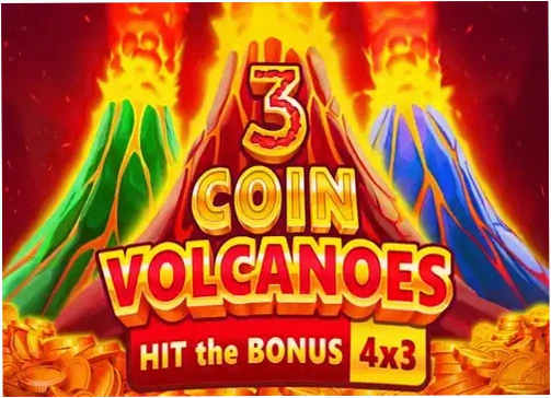 Casino World AU 3 Coin Volcanoes