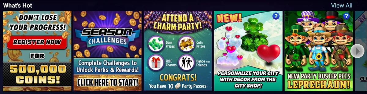 Casino World popular games